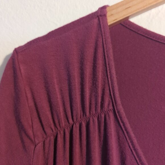 Zeagoo Short Sleeve Pleated Empire Waist Blouse Size XL - Picture 5 of 7